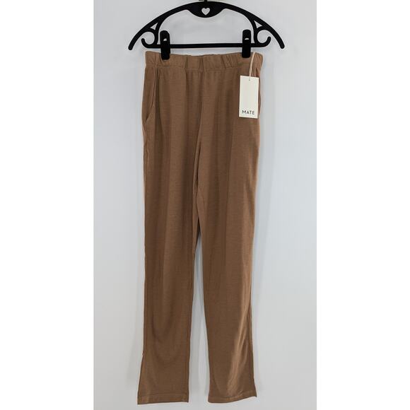 Mate The Label Brown Tencel Sleep Pant - Picture 12 of 13